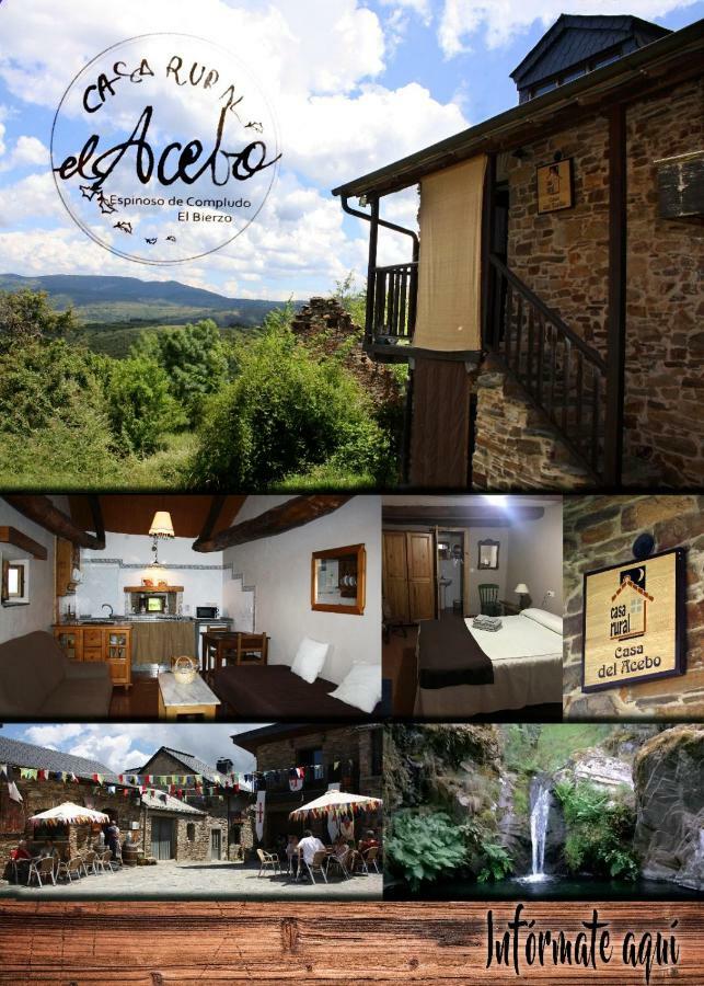 Casa Rural Del Acebo Espinoso de Compludo Ngoại thất bức ảnh